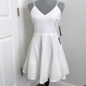 LULUS WHITE LACE DRESS
